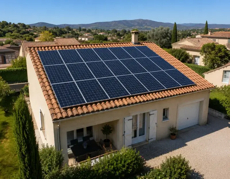 Prime à l'autoconsommation panneaux solaires Huillé-Lézigné — aide financière de l'État